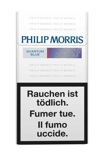 Philip Morris Quantum Blue 100'S Box Zigaretten