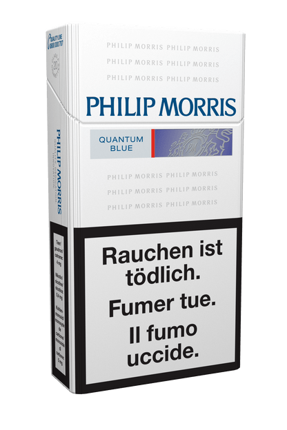 Philip Morris Quantum Blue 100'S Box Zigaretten