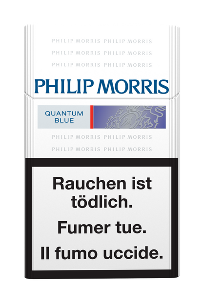 Philip Morris Quantum Blue Box Zigaretten