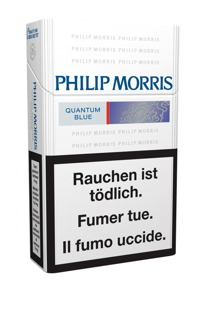 Philip Morris Quantum Blue Box Zigaretten