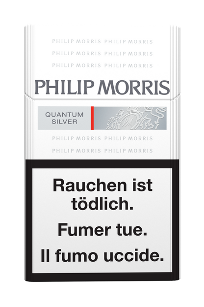 Philip Morris Quantum Silver Box Zigaretten