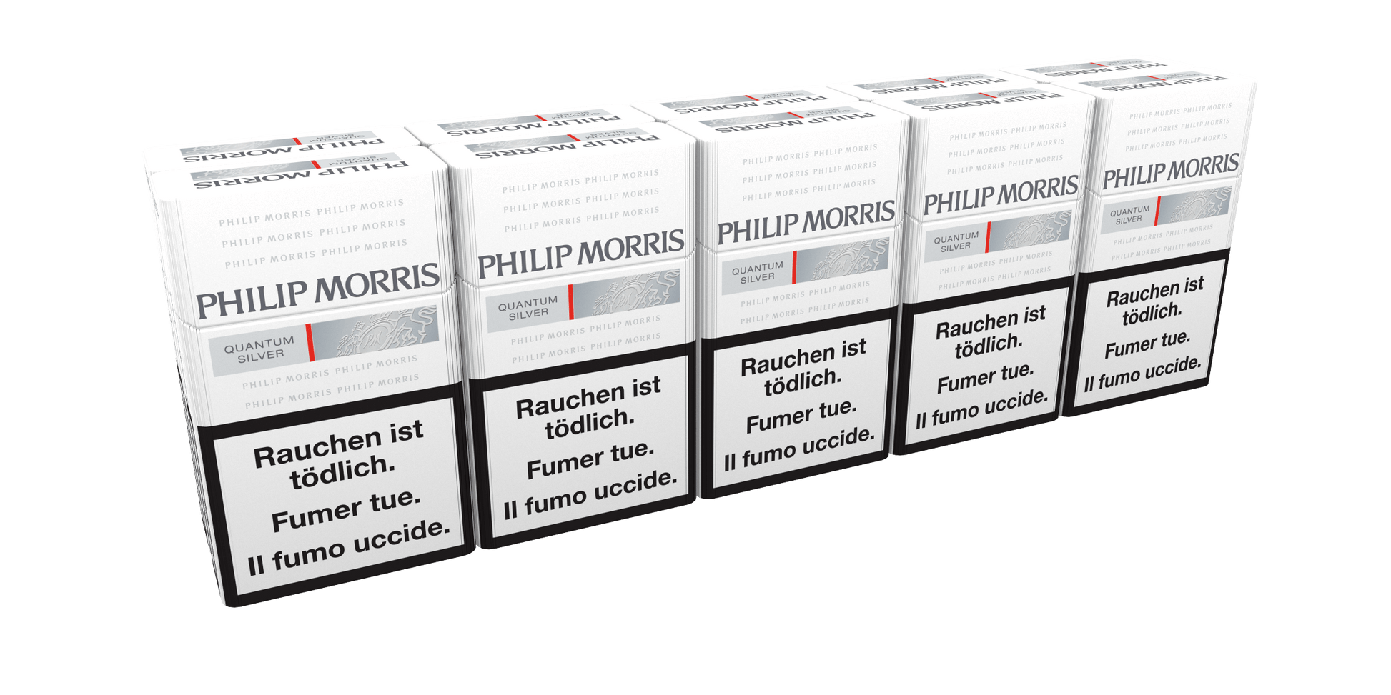 Philip Morris Quantum Silver Box Zigarettenstange