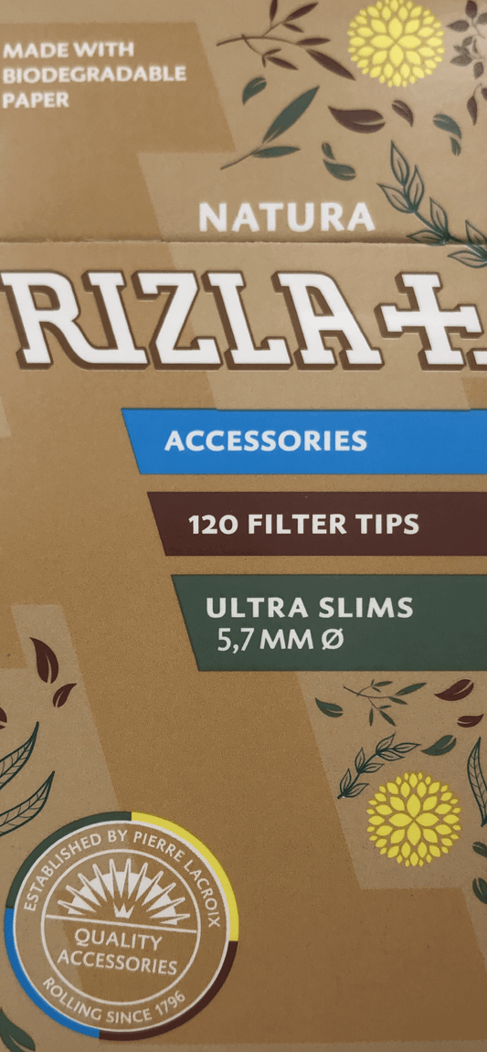 Rizla Natura Filter Tips 120 Zigarettenfilter