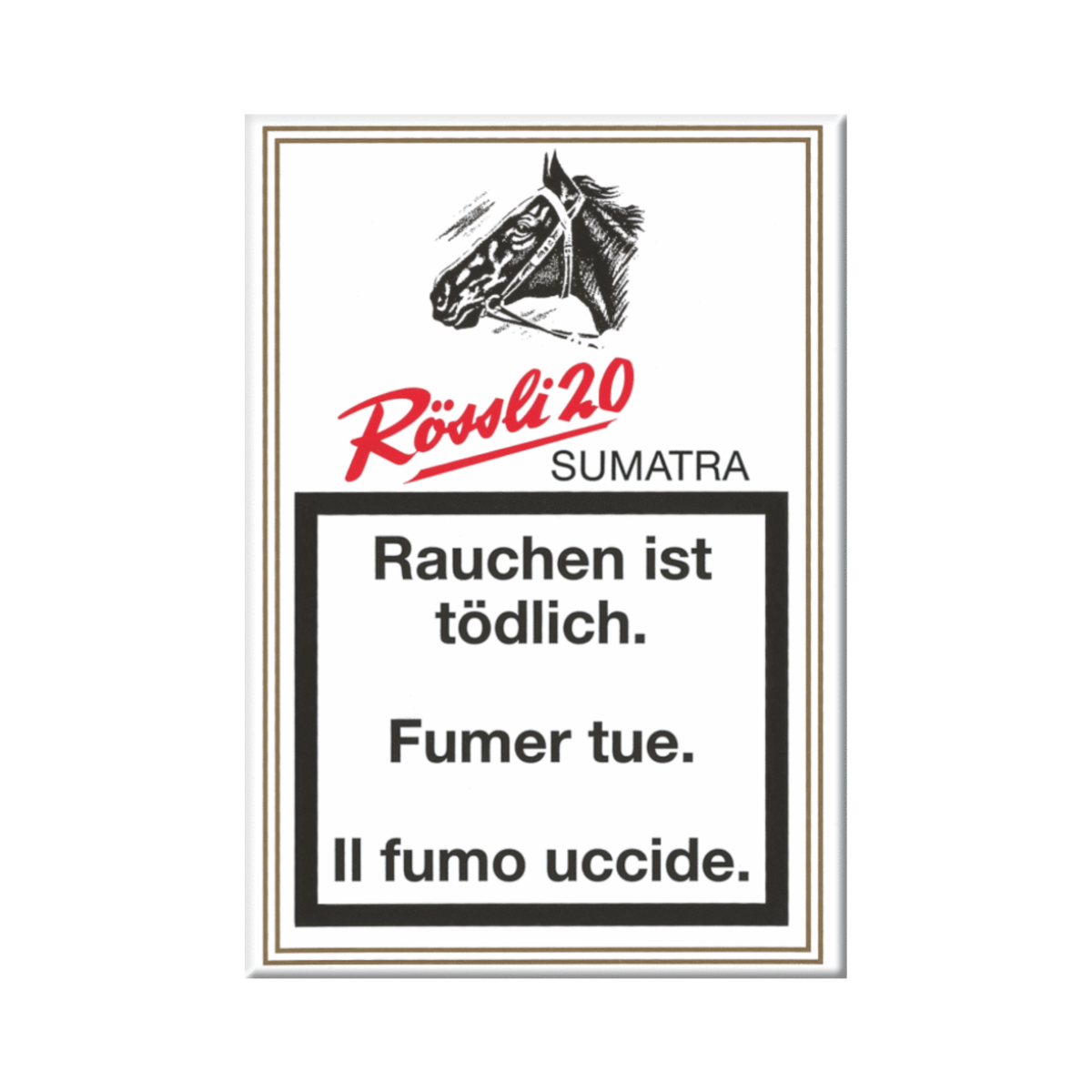 Rössli 20 Sumatra Cigars