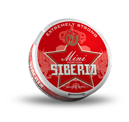 Siberia Red White Dry Mini 9g Snus