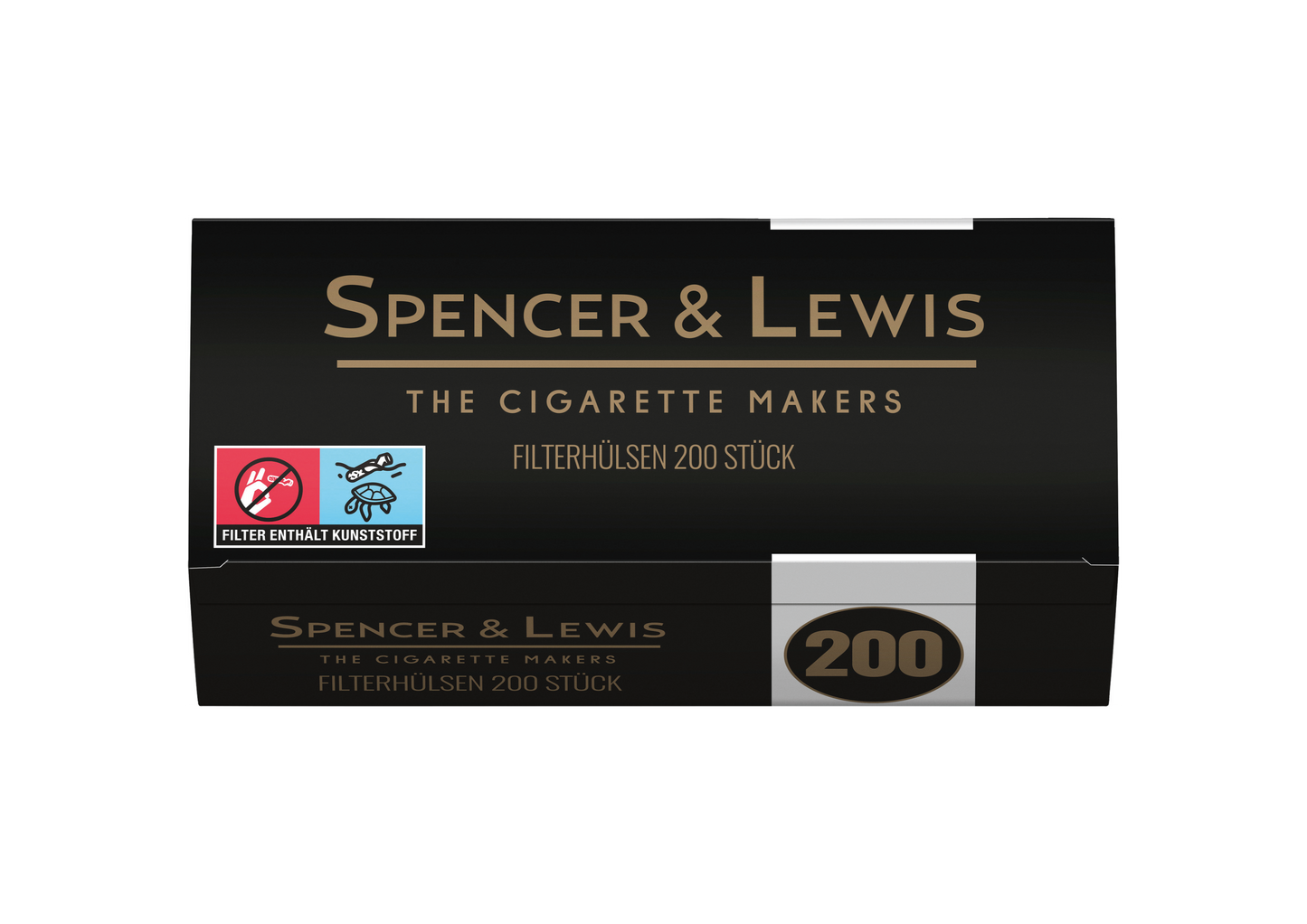 Spencer & Lewis Zigarettenhuelsen 200 Stueck