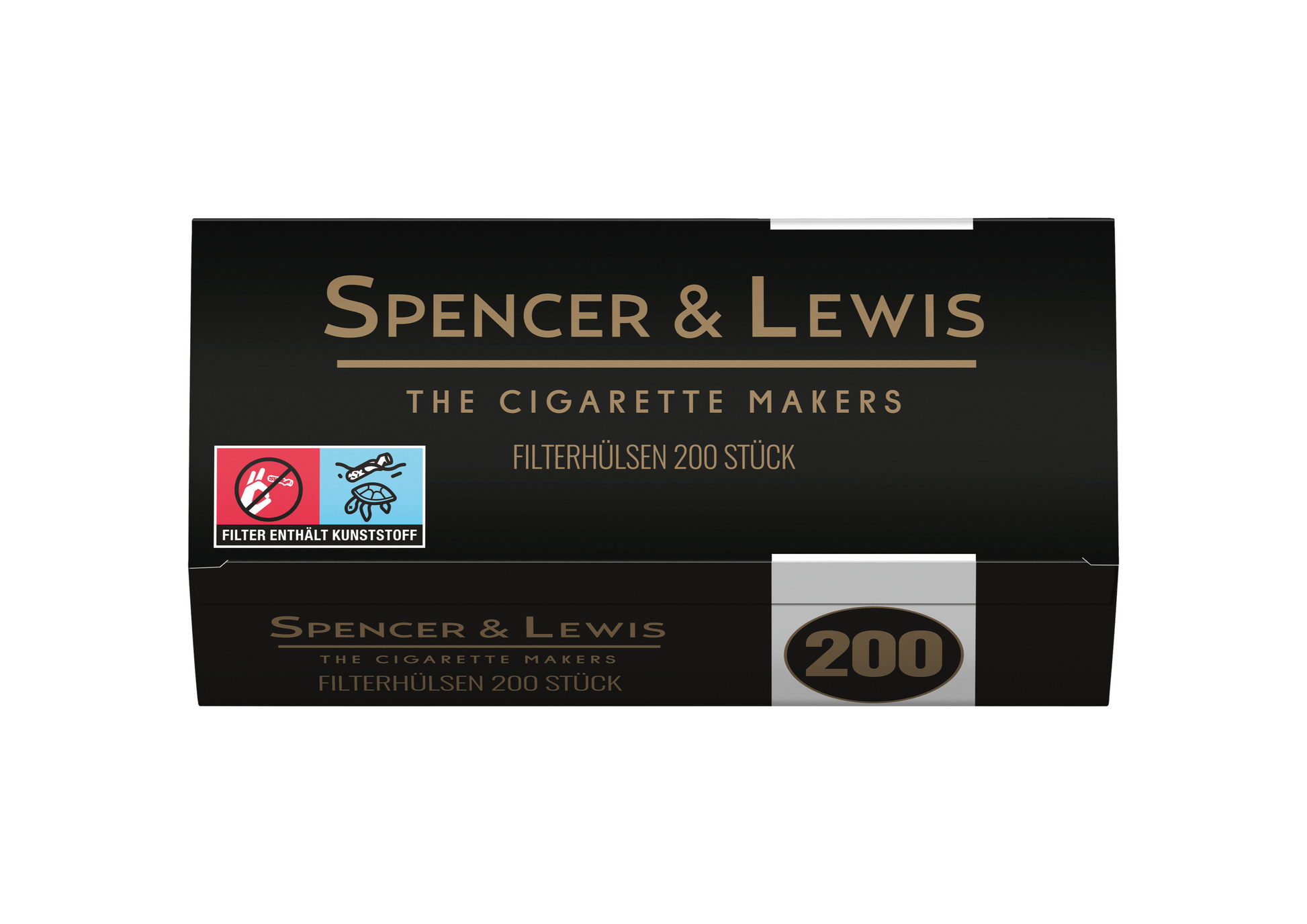 Spencer & Lewis Zigarettenhuelsen 200 Stueck