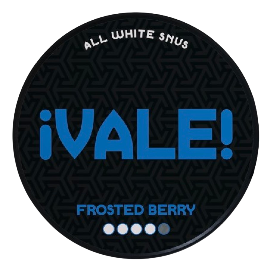 Vale Frosted Berry All White Snus