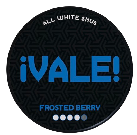 Vale Frosted Berry All White Snus