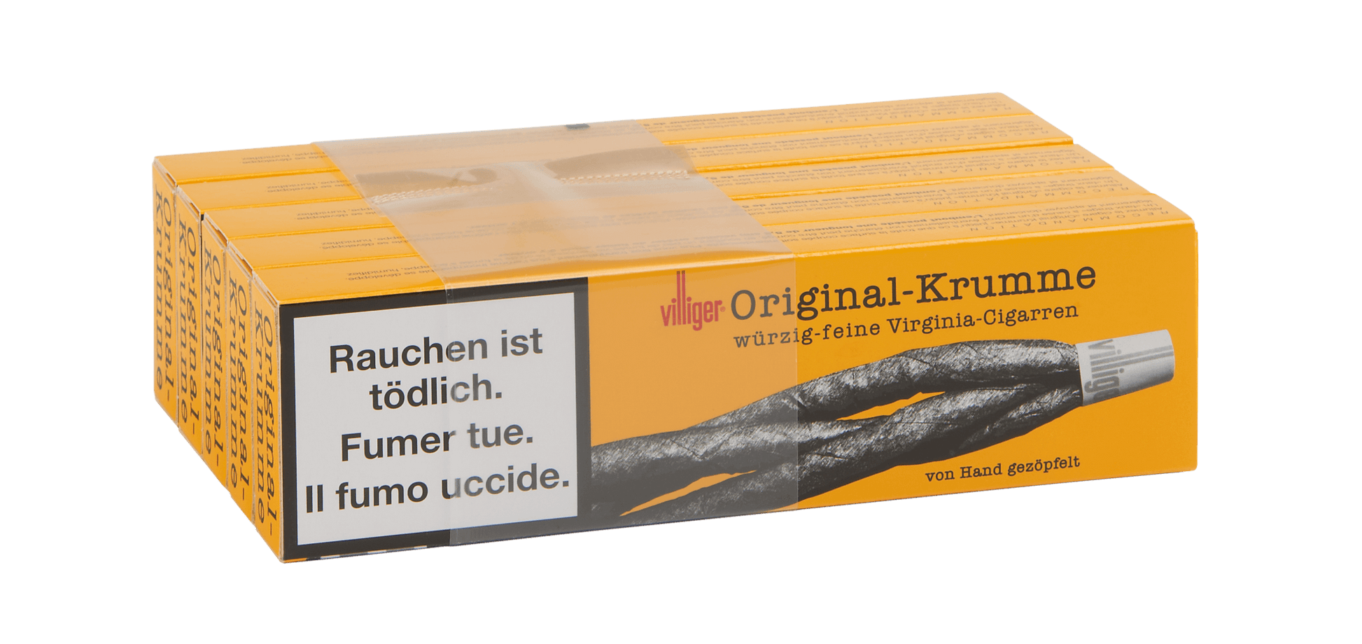 Villiger Original Krumme Geflochten 6 Stück Zigarren