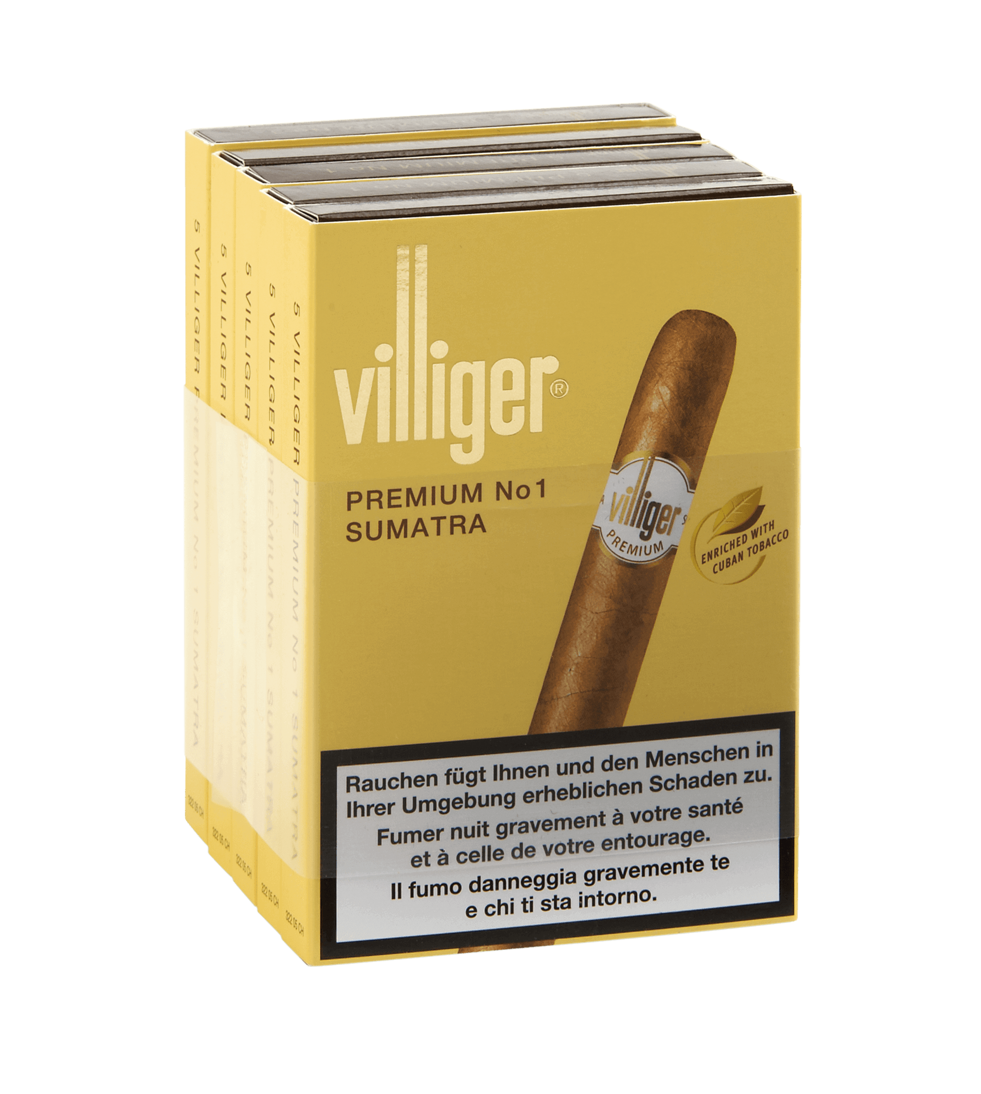 Villiger Premium No. 1 Sumatra 5 Stück Zigarren