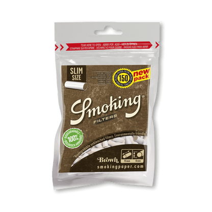 Zigarettenfilter Smoking Slim Brown 150