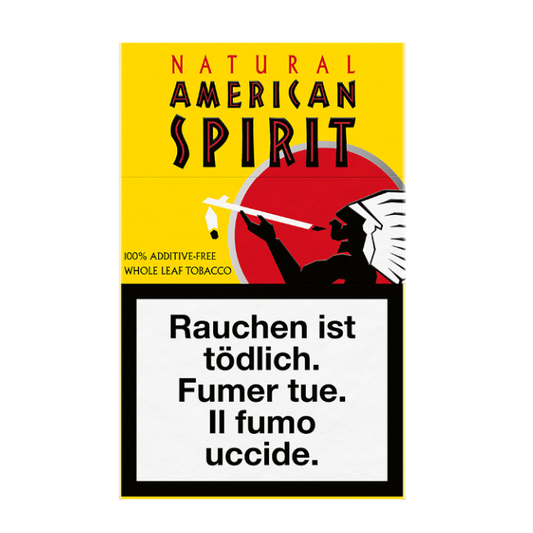 American Spirit Natural Yellow Box