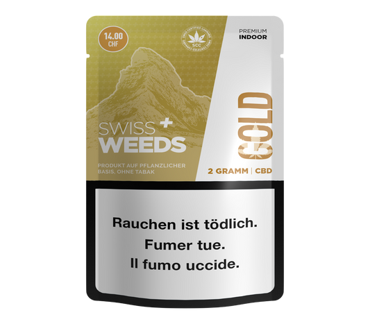 Swiss Weeds GOLD CBD 2g