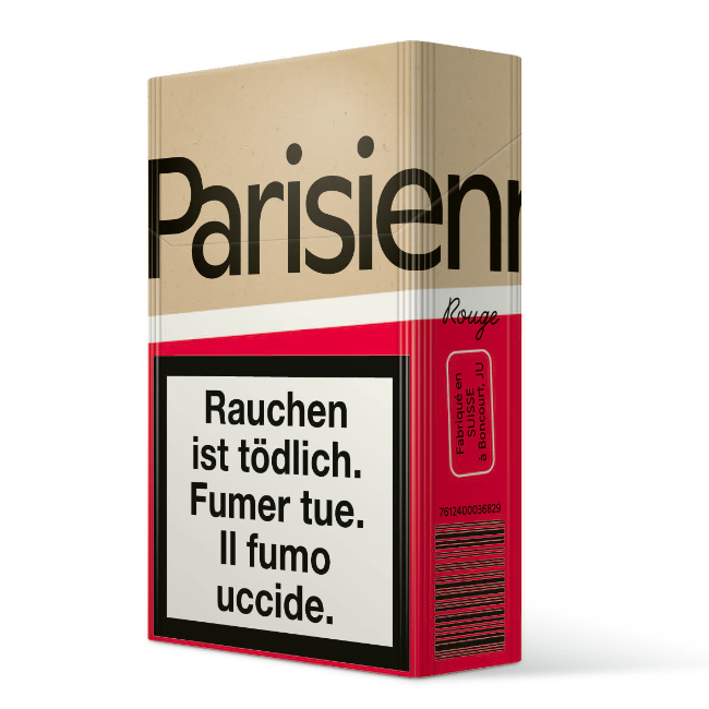 Parisienne Rouge Ohne k kiosk